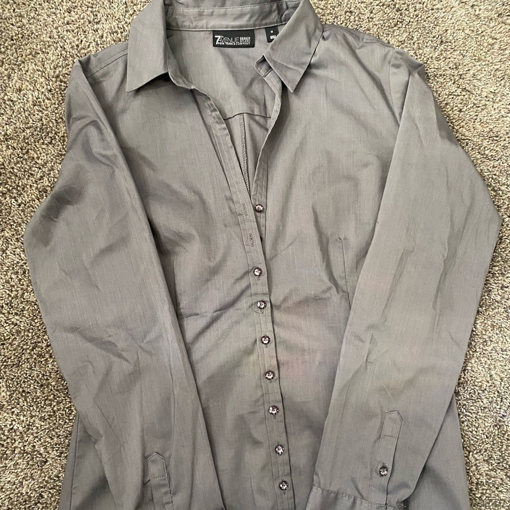 Button up work blouse
